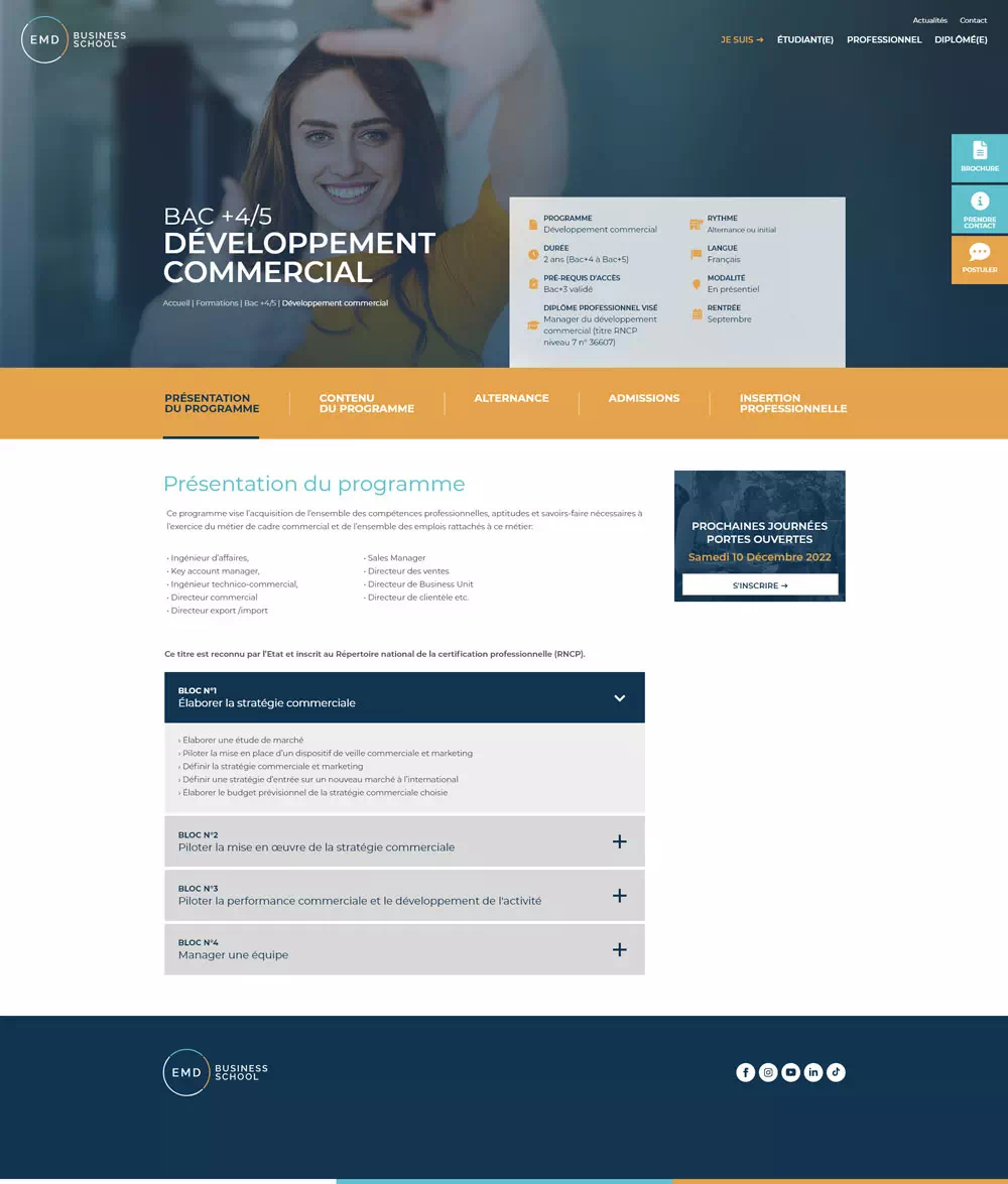 emd site programme