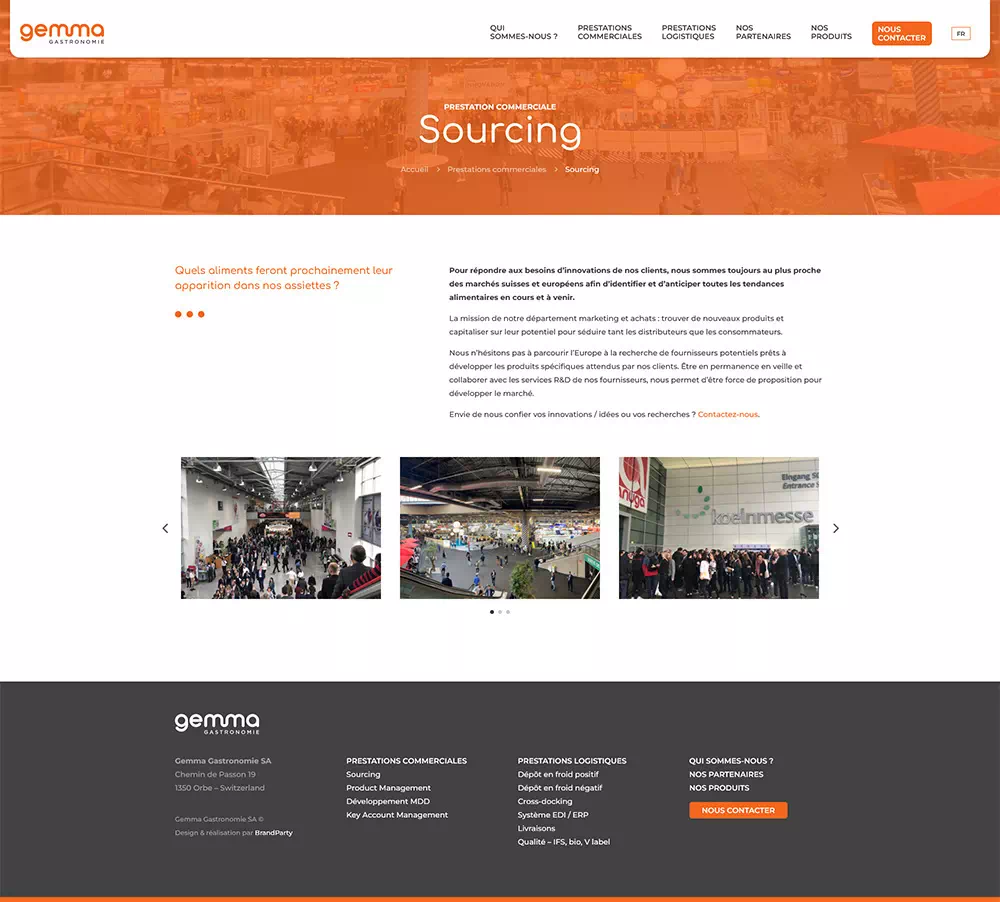 gemma site navigation