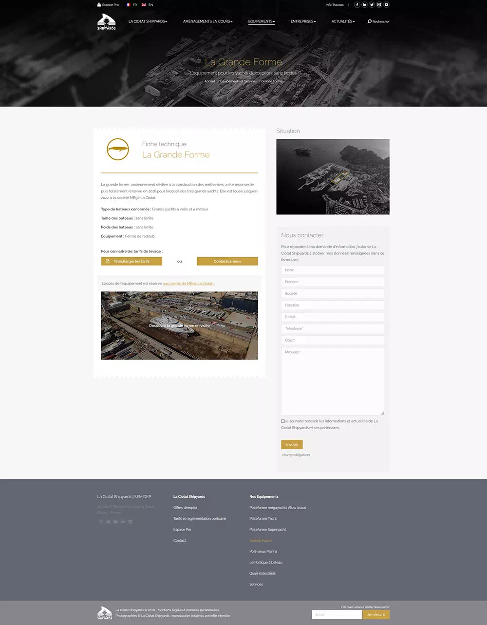 lcs site page d'accueil