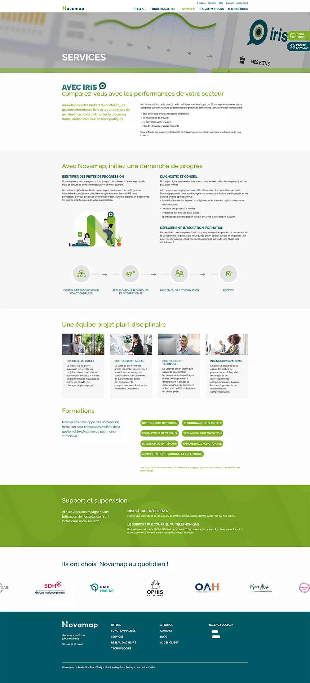 novamap site