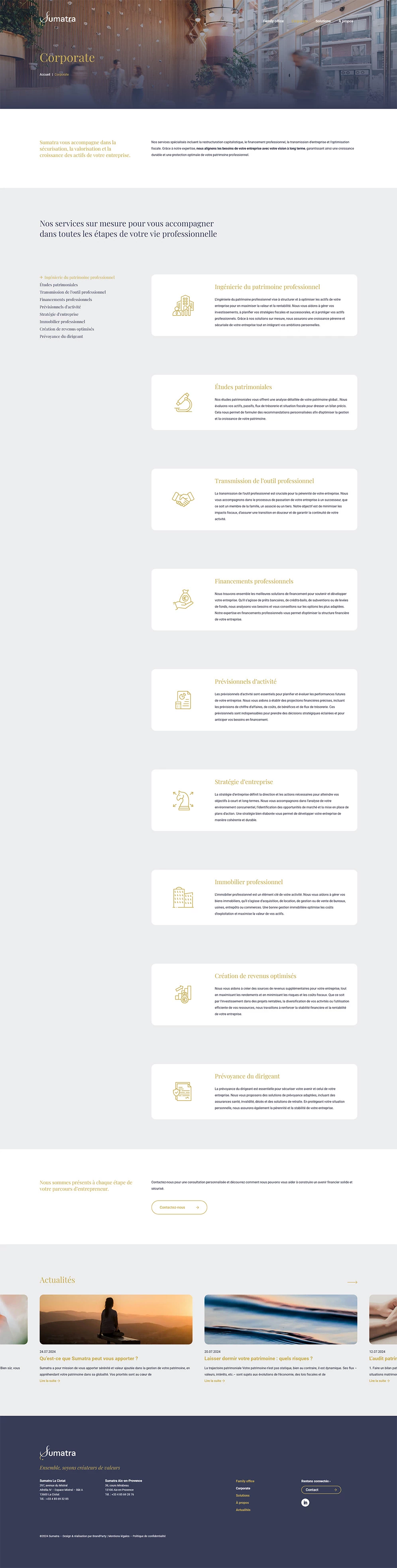 sumatra site responsive