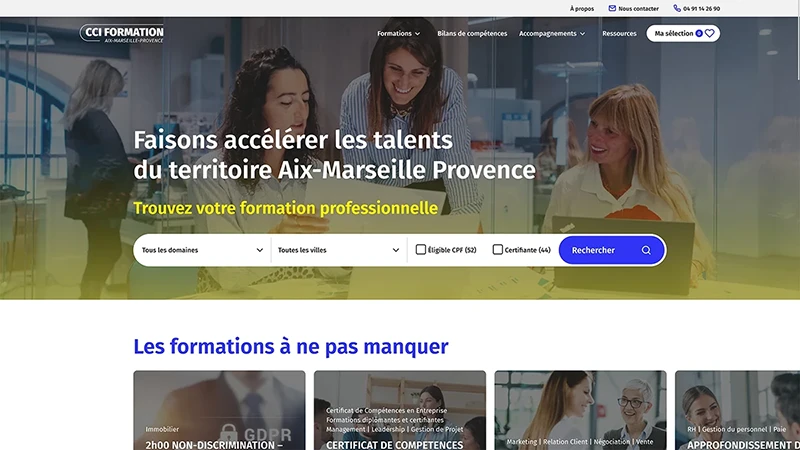 Webdesign modernisé
