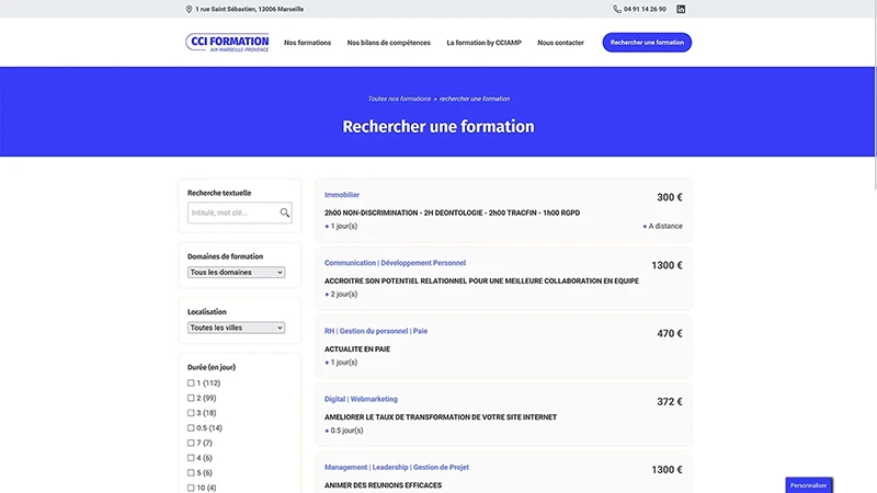 Webdesign problèmes