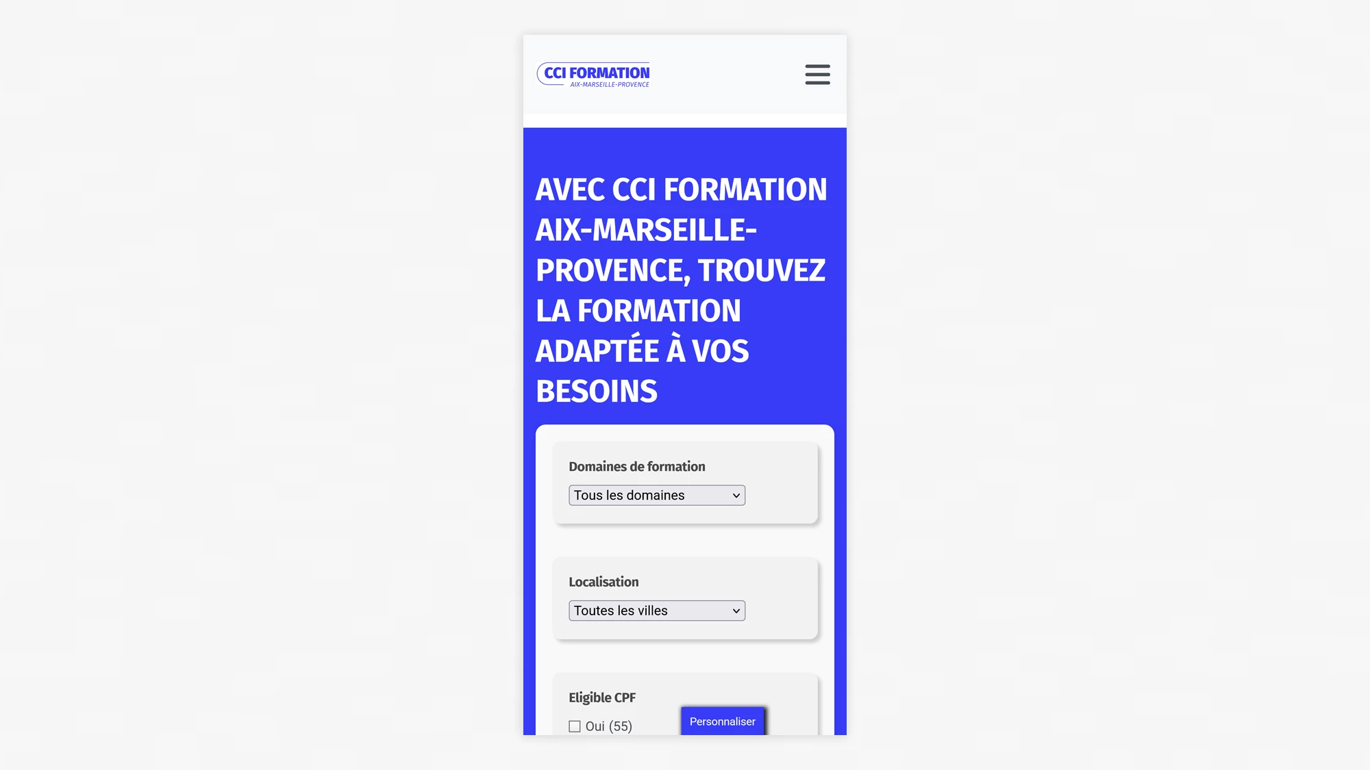 Webdesign problèmes