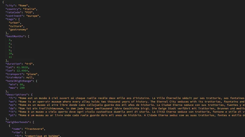 Nextjs et json