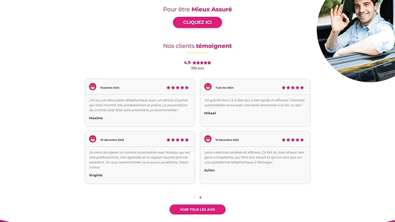 Webdesign dépassé
