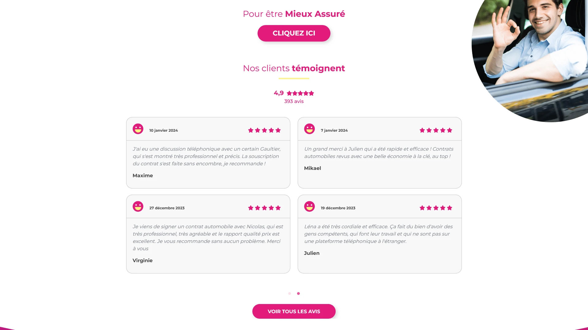 Webdesign dépassé