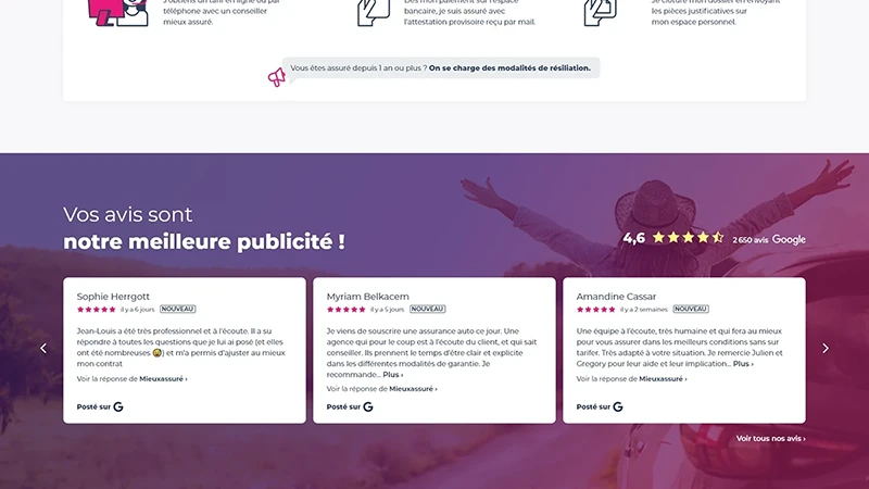 Webdesign modernisé