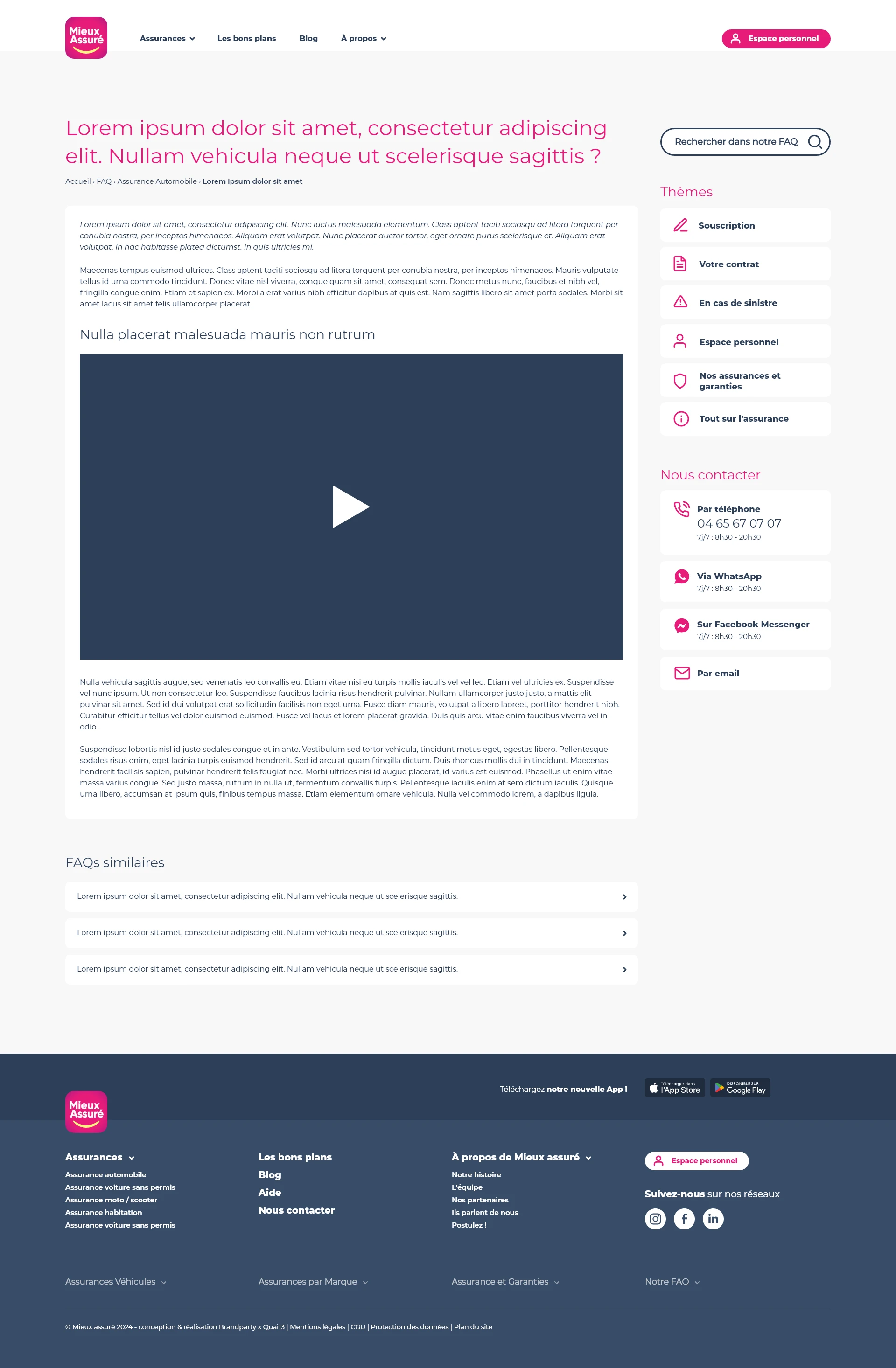 Refonte site internet