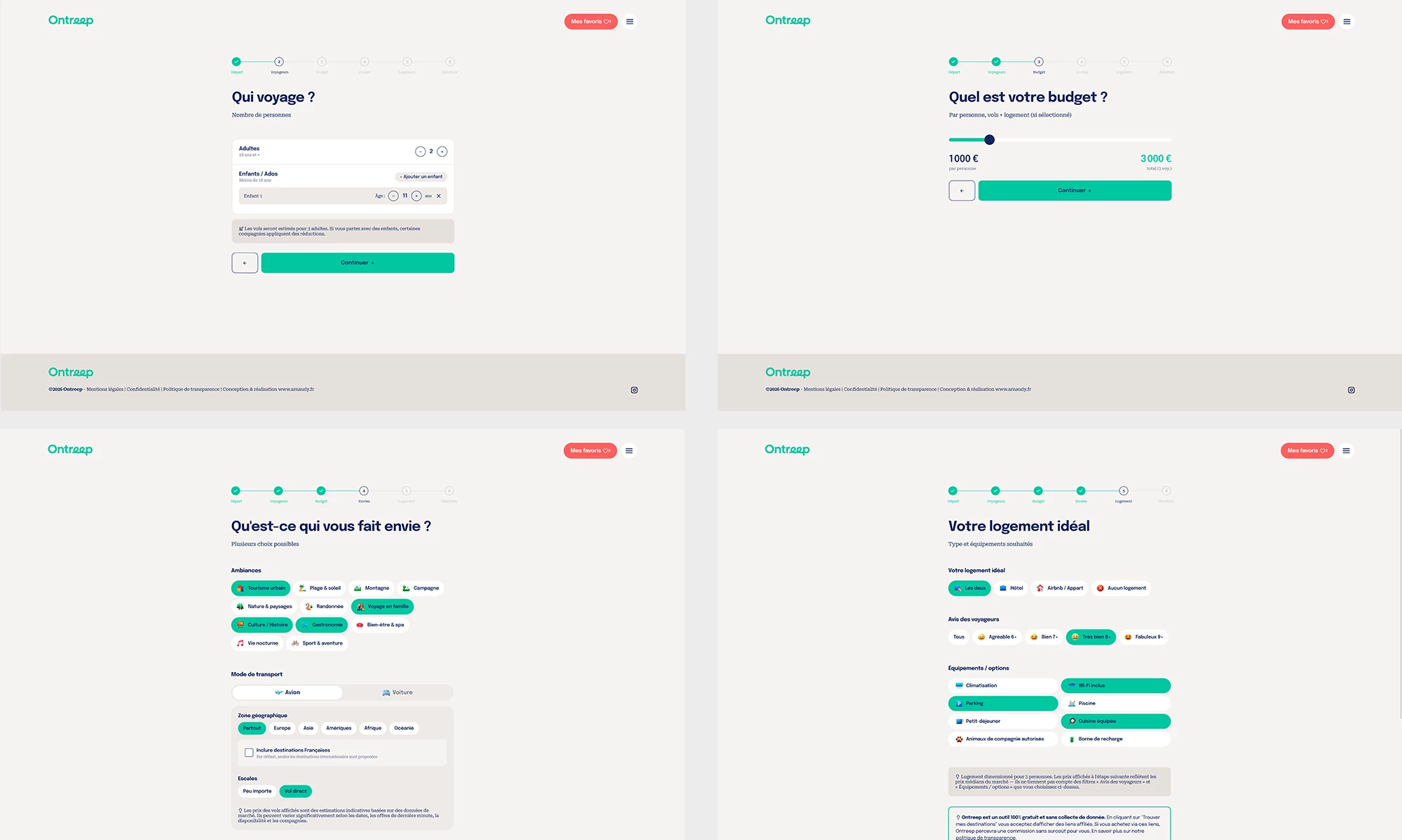 Site internet responsive Ontreep
