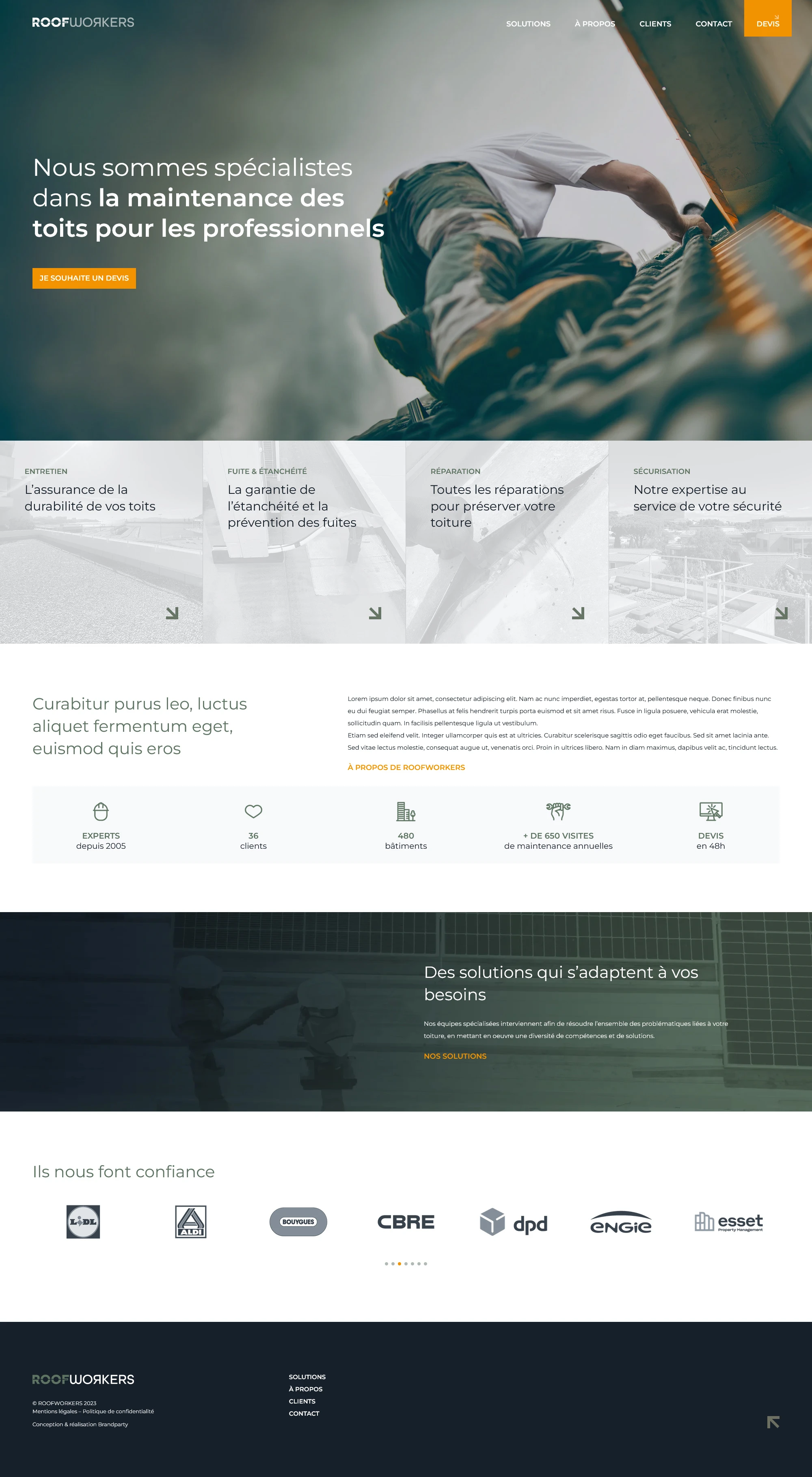 Site internet Wordpress