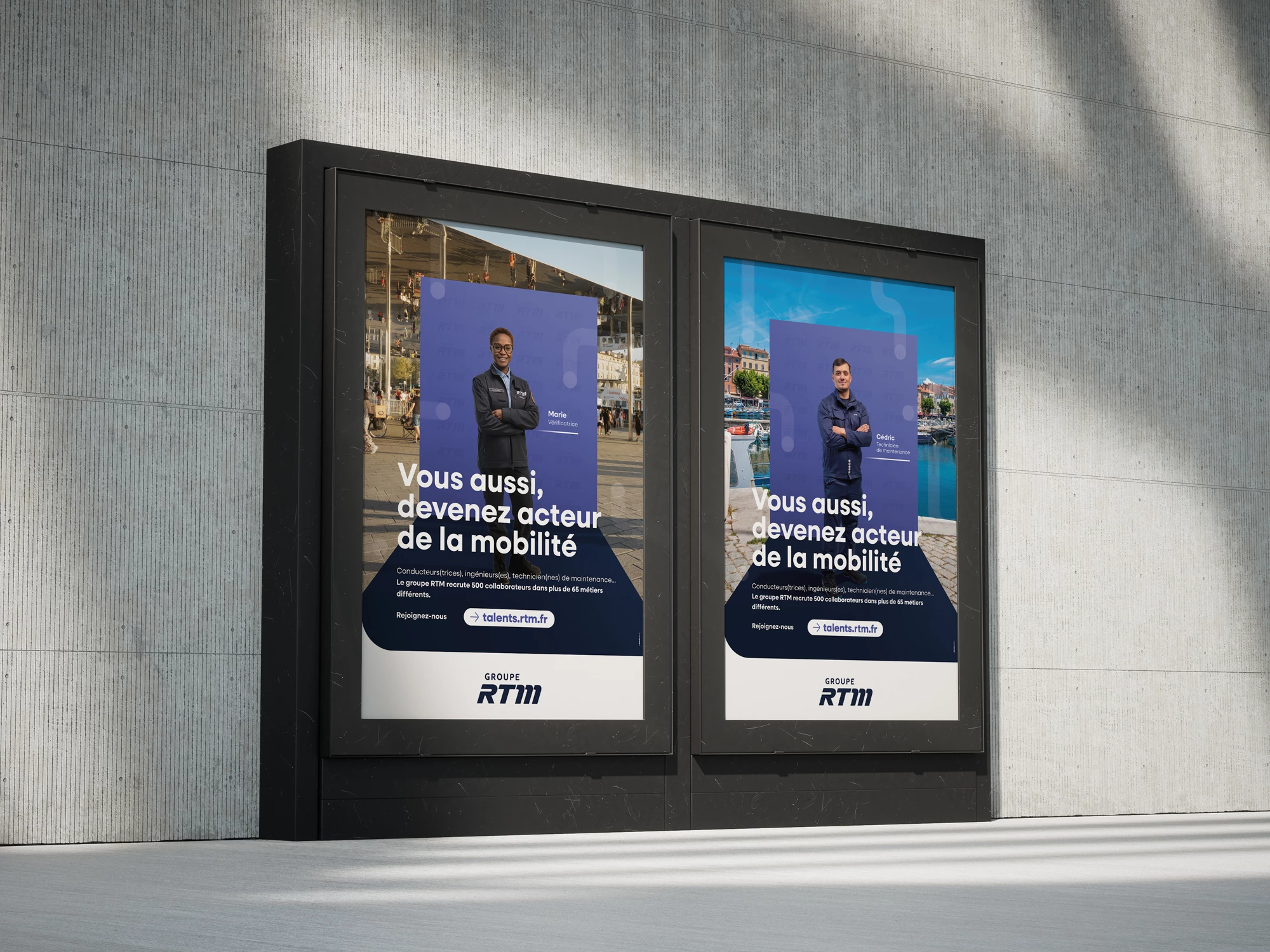 Marque employeur : Affiche Mupi